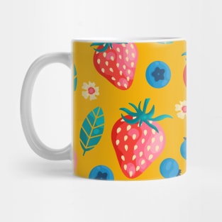 Strawberry and Blueberry Delight Mug